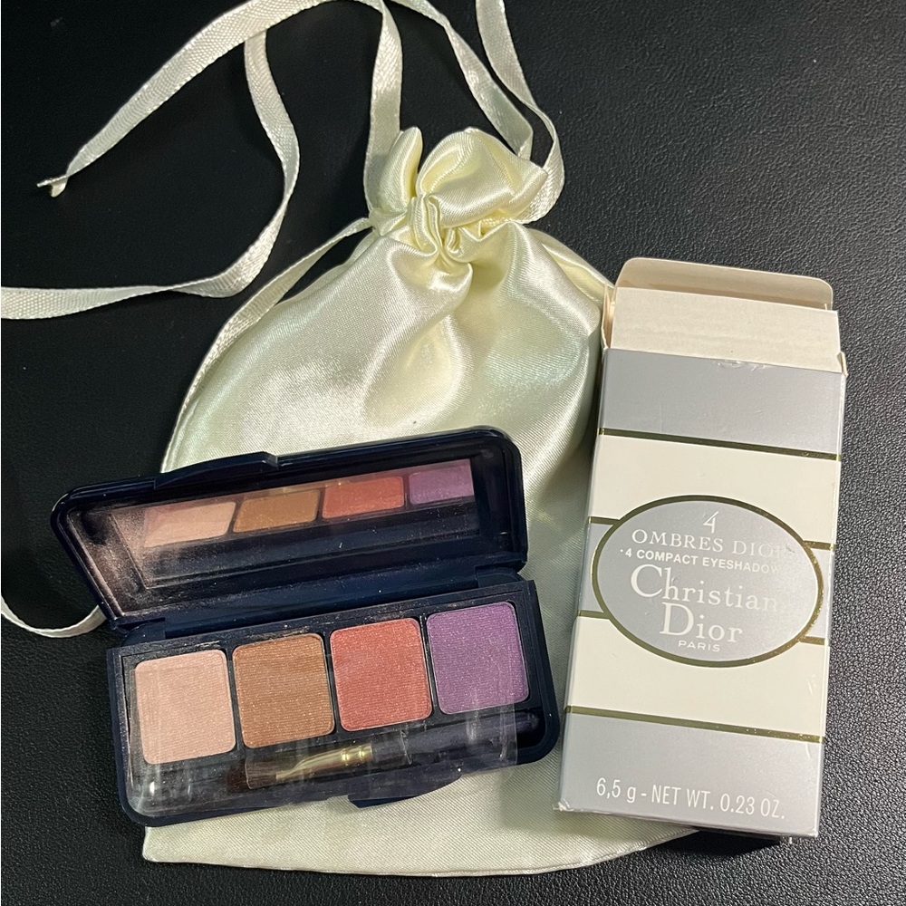 Dior Vintage Discontinued 4 Ombres Eye
 Palette - Peach, Coral, Lavender #906